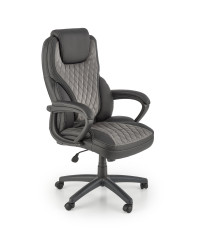 GANDALF fotel gabinetowy czarny / popielaty (1p1szt)