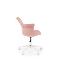 GASLY fotel młodzieżowy różowy (1p1szt)