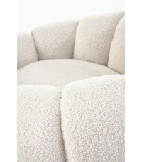 GASPAR fotel wypoczynkowy kremowy (1p1szt)