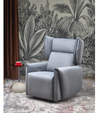 GELATO fotel wypoczynkowy popielaty (2p1szt)