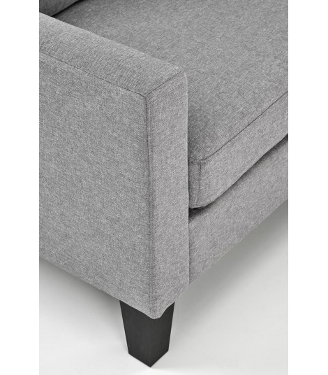 GERSON sofa z podnóżkiem popielaty (1p1szt)