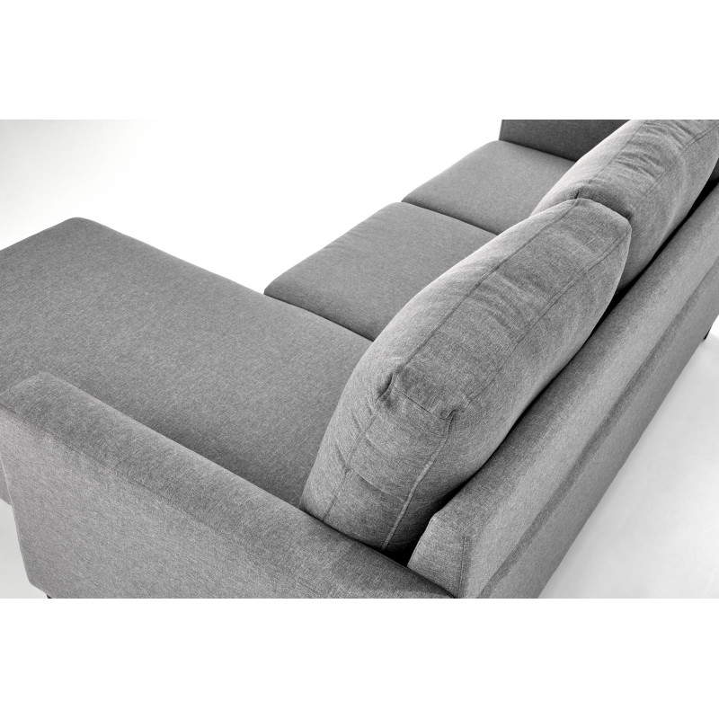 GERSON sofa z podnóżkiem popielaty (1p1szt)