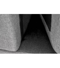 GERSON sofa z podnóżkiem popielaty (1p1szt)