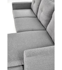 GERSON sofa z podnóżkiem popielaty (1p1szt)