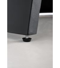 GIACOMO stół rozkładany, blat - naturalny, noga - czarny (2p1szt))