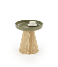 GINA ława, naturalny / zielony (1p1szt)