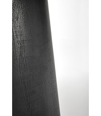 GINTER stół okrągły, czarny (2p1szt)