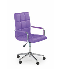 GONZO 2 fotel młodzieżowy fioletowy