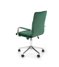 GONZO 4 fotel młodzieżowy ciemny zielony velvet (1p1szt)