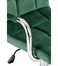 GONZO 4 fotel młodzieżowy ciemny zielony velvet (1p1szt)