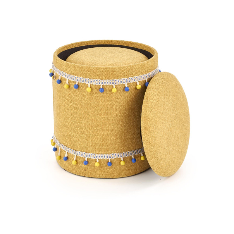 GRADO zestaw 2 puf, żółty (1p1szt)