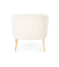 GRIFON 2 fotel wypoczynkowy kremowy / naturalny (1p1szt))