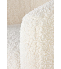 GRIFON fotel wypoczynkowy kremowy / złoty (1p1szt)