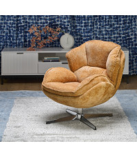 GUIDO fotel wypoczynkowy musztardowy (1p1szt)