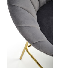 H112 hoker popielaty / złoty (2p2szt)