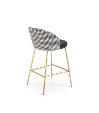 H113  hoker czarny / biały (2p2szt)