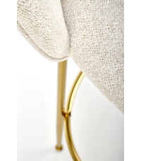 H116 hoker kremowy / złoty (1p2szt)