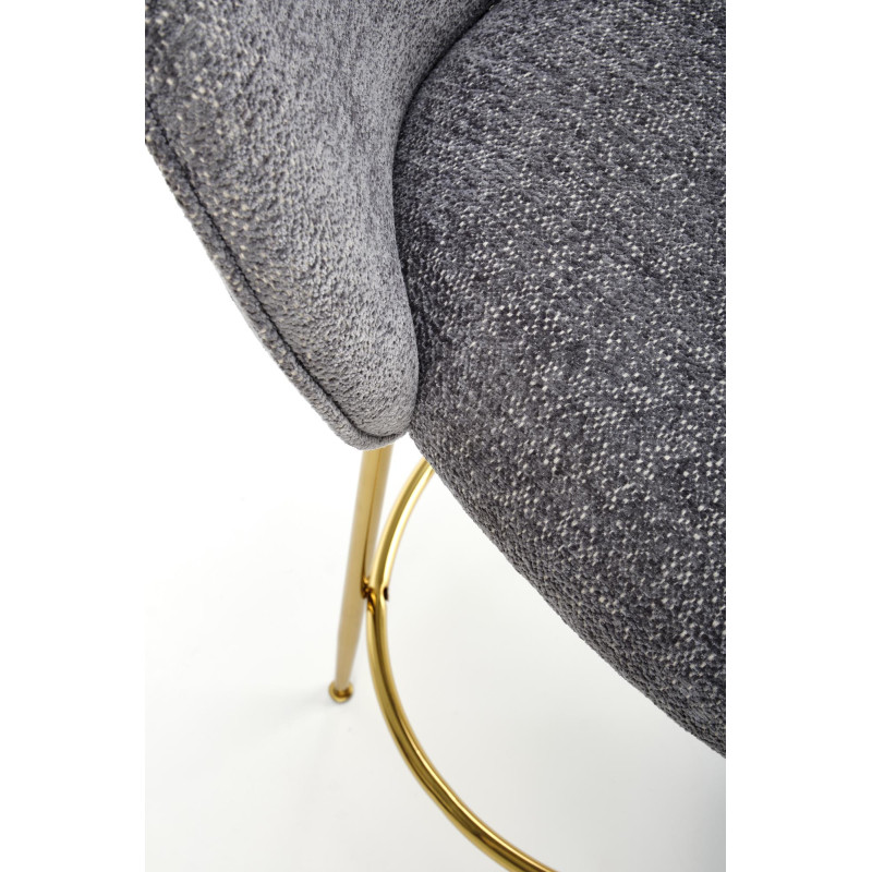 H116 hoker popielaty / złoty (1p2szt)