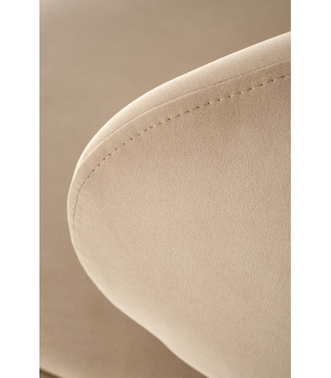 H121 hoker nogi - czarny, siedzisko - beżowy (1p2szt)