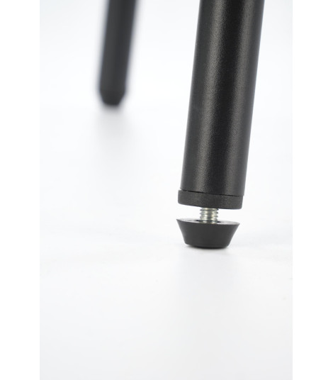 H121 hoker nogi - czarny, siedzisko - beżowy (1p2szt)