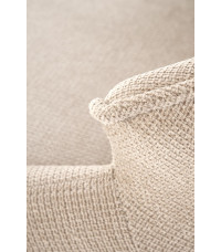 H122 hoker nogi - czarny, siedzisko - beżowy (1p2szt)