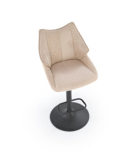 H122 hoker nogi - czarny, siedzisko - beżowy (1p2szt)