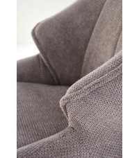 H122 hoker nogi - czarny, siedzisko - popielaty (1p2szt)