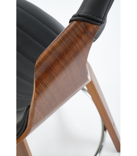 H123 hoker czarny / orzechowy (1p1szt)