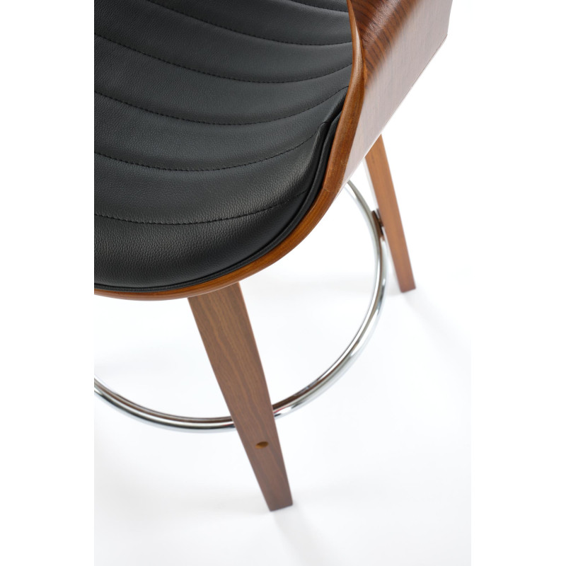 H123 hoker czarny / orzechowy (1p1szt)