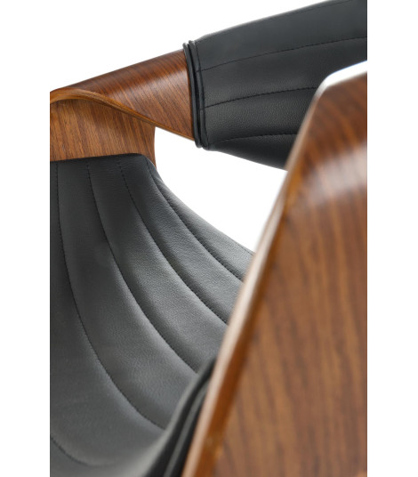 H123 hoker czarny / orzechowy (1p1szt)