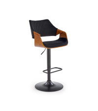 H124 hoker czarny / orzechowy (1p1szt)