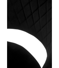 H124 hoker czarny / orzechowy (1p1szt)