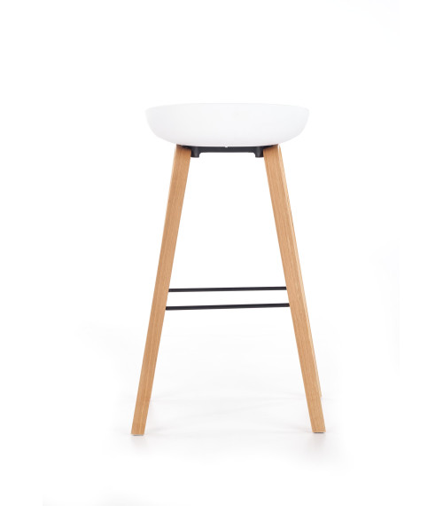 H86 hoker biało / popiel (1p2szt)