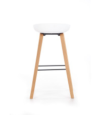 H86 hoker biało / popiel (1p2szt)