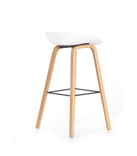 H86 hoker biało / popiel (1p2szt)