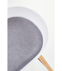 H86 hoker biało / popiel (1p2szt)