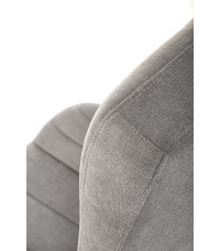 HARPER fotel gabinetowy popielaty (1p1szt)