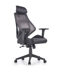 HASEL fotel gabinetowy czarny / popiel