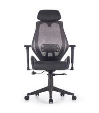 HASEL fotel gabinetowy czarny / popiel