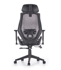 HASEL fotel gabinetowy czarny / popiel