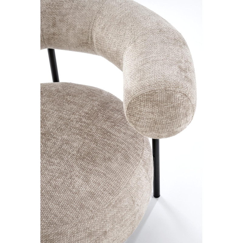 HAZARD fotel wypoczynkowy, beżowy (1p1szt)