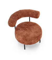 HAZARD fotel wypoczynkowy, cynamonowy (1p1szt)