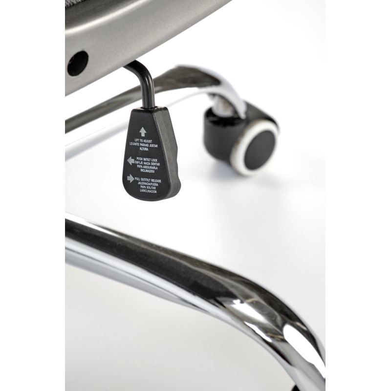 HELDER 2 fotel gabinetowy popielaty (1p1szt)