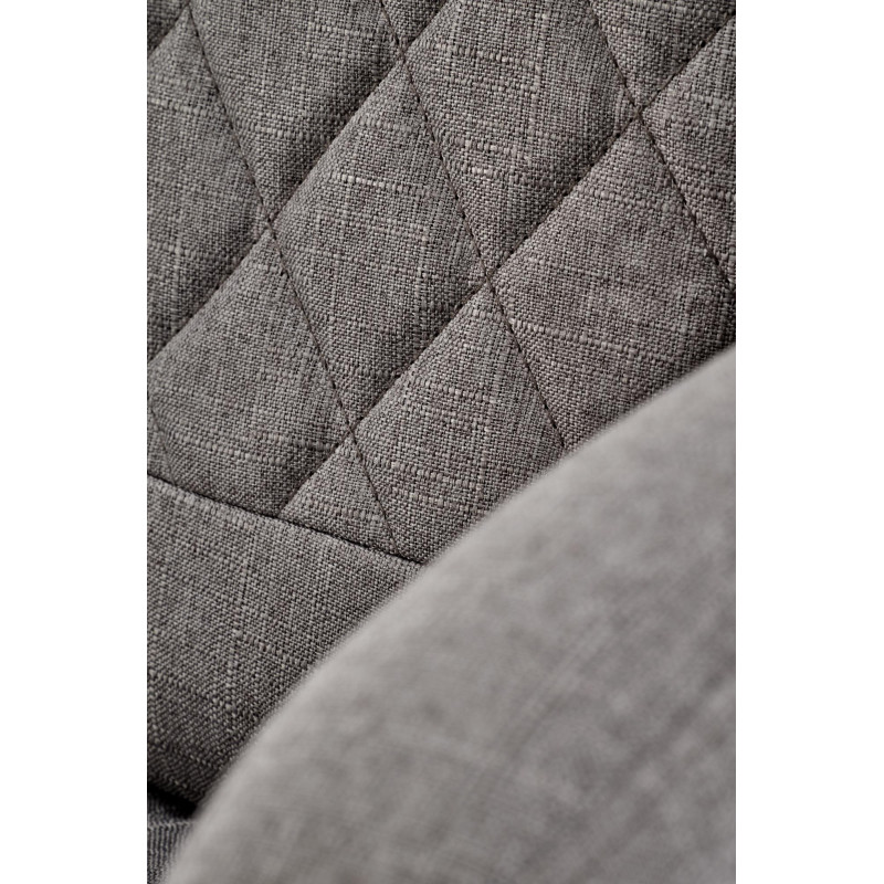 HELDER 2 fotel gabinetowy popielaty (1p1szt)