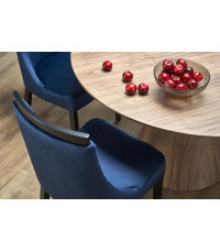 HENDERSON stół okrągły, orzechowy (2p1szt)