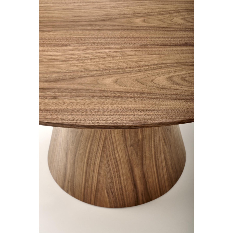 HENDERSON stół okrągły, orzechowy (2p1szt)