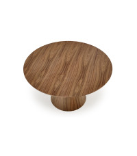 HENDERSON stół okrągły, orzechowy (2p1szt)