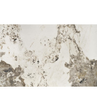 HILARIO stół rozkładany, blat - biały marmur, nogi - czarny (3p1szt)