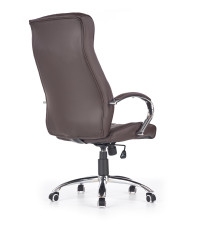 HILTON fotel gabinetowy czekoladowy