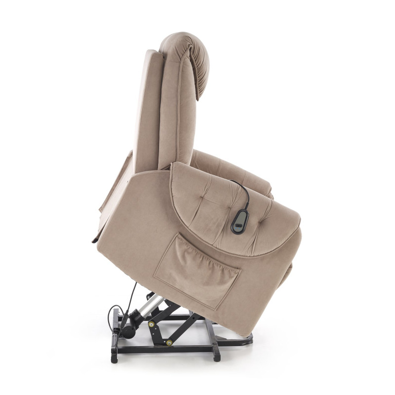 HORTON fotel wypoczynkowy beżowy (1p1szt)